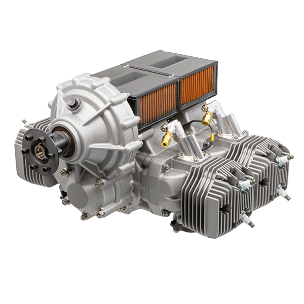 Suter 660 cc four cylinder UAV two-stroke boxer engine-1